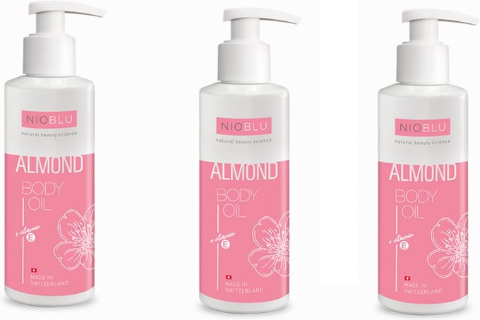 NIOBLU - Almond - Body Oil - 3-pack