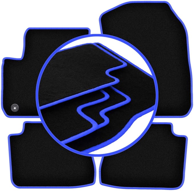 CARLUX-BLUE automatten voor: Peugeot e-208 II hatchback (2019-)