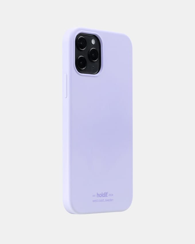 Phone Case Silicone Lavender iPhone 12 Pro