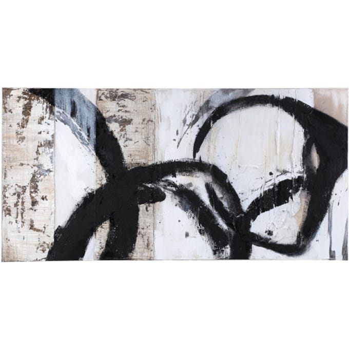 PTMD - Wandpaneel Jor - Zwart - 120x3.5x60cm