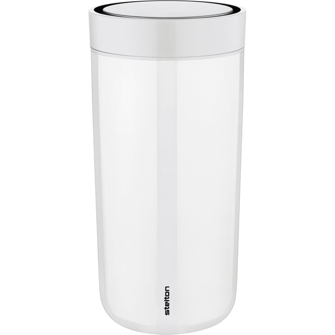 Stelton - To Go Click Thermosbeker - roestvrij staal krijt - 0,2l - wit