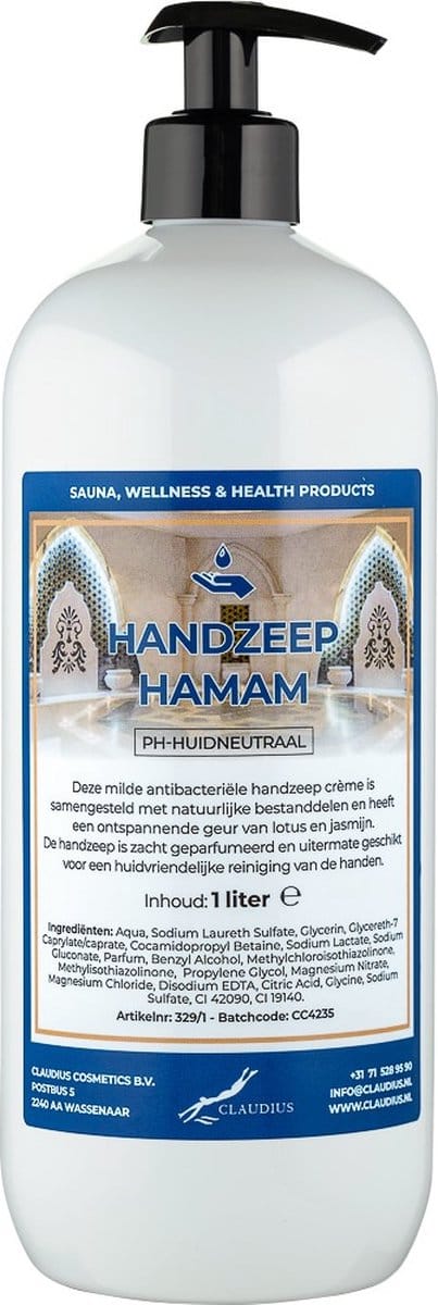 Handzeep Hamam 1 liter - met gratis pomp