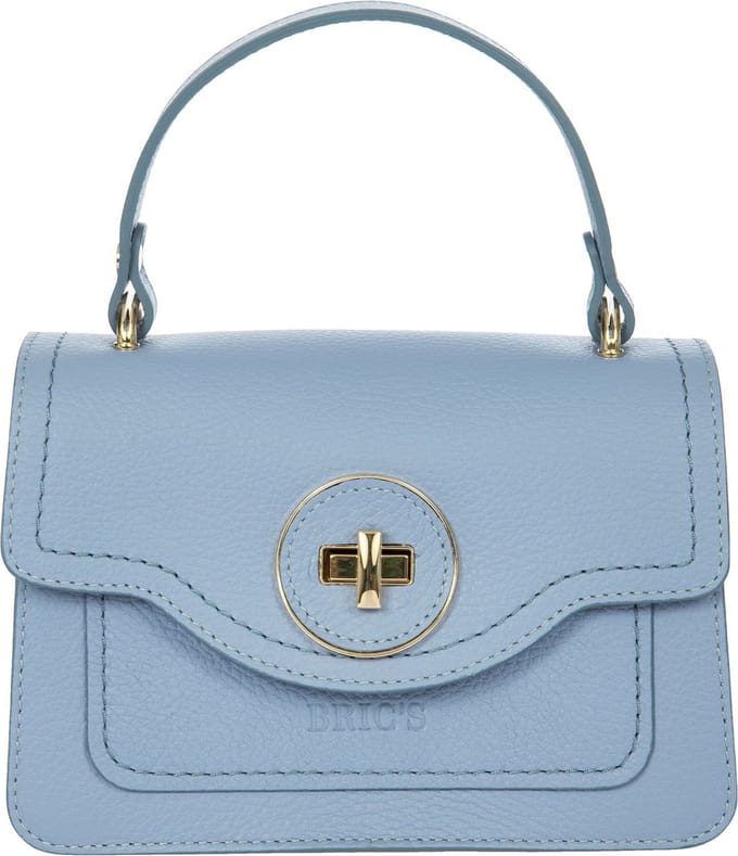 BRIC'S Handtas Schoudertas Gondola Hand Bag Violet Lichtblauw