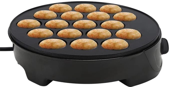 Dailygoods - Elektrische Takoyaki Pan met 18 Gaten