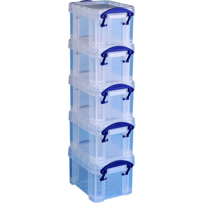 Opbergbox Really Useful 0.14 liter 90x65x55mm 5 stuks