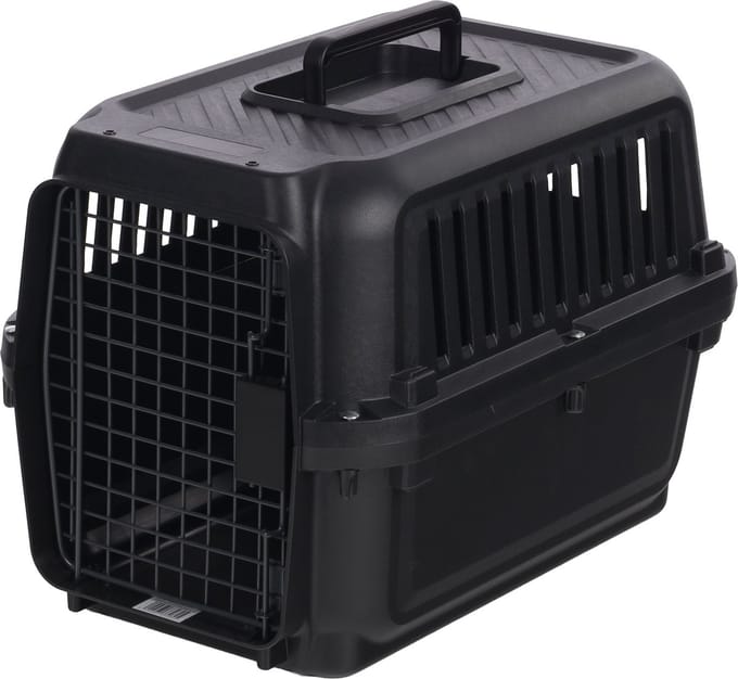 Transportkooi Olivia Zwart XS 33,5x50x34,5cm