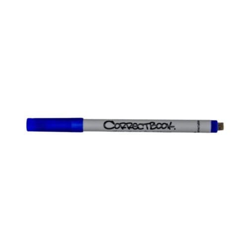 Correctbook fineliner blauw, 0,6 mm