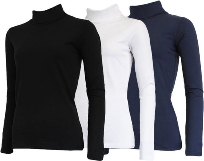 3-Pack Campri - Skipully - Wintersportpully - Dames - Black/White/Navy (953) - maat M