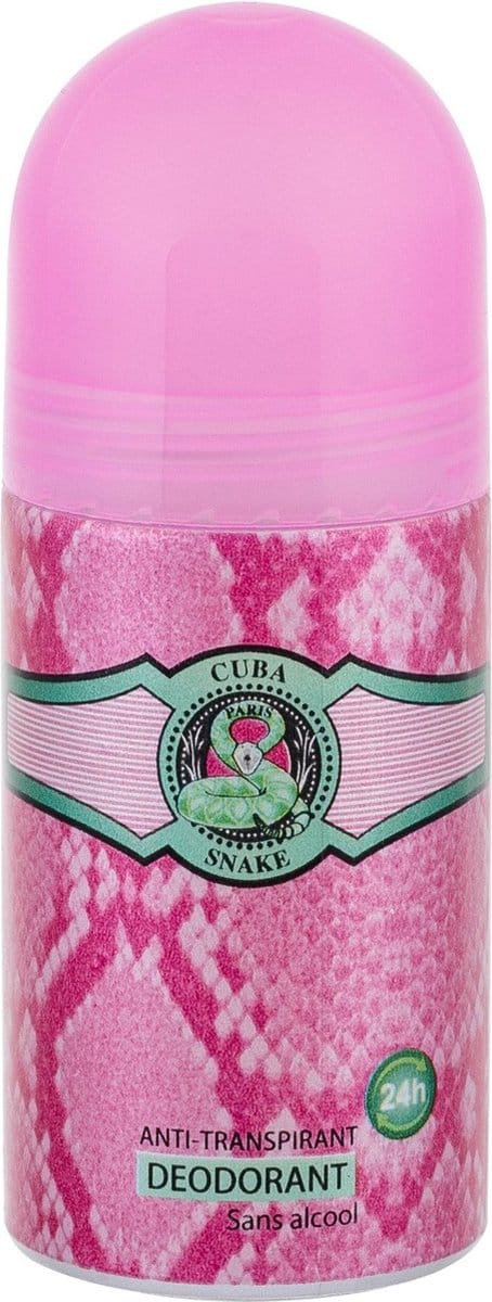 Cuba Jungle Snake Perfumed Deodorant Roll-on 50 ml (woman)