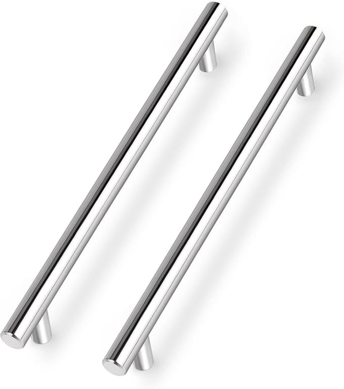 CE - Meubelgreep - Metalen Zilver - 320 mm - Set van 12