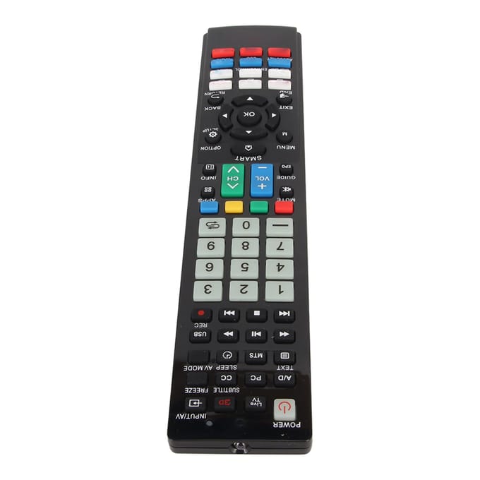 Télécommande de remplacement Télécommande TV universelle résistante à l'usure Compatible pour TV Sharp gray