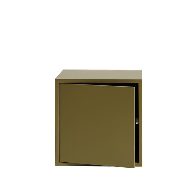 Muuto Stacked 2.0 met deur - medium - brown green