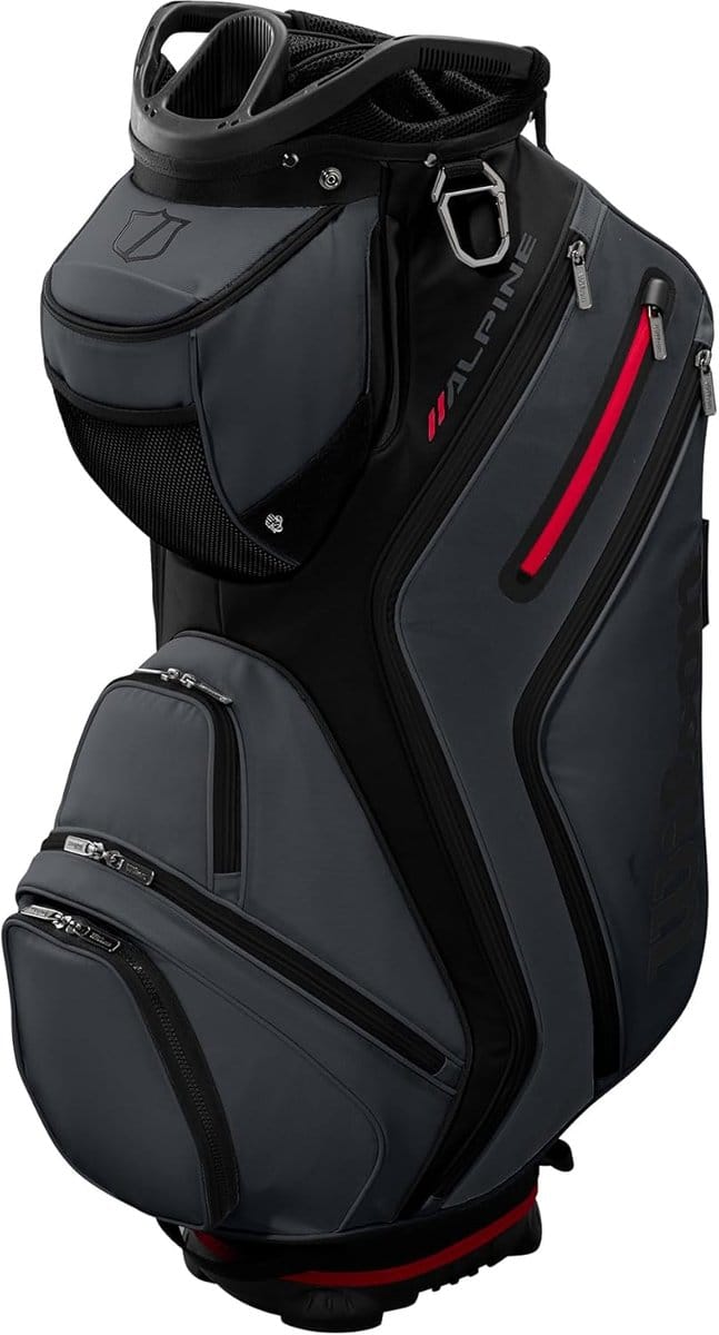 Golfkar Tas - 14-Weg Full-Length Verdelers en Grote Koeltas