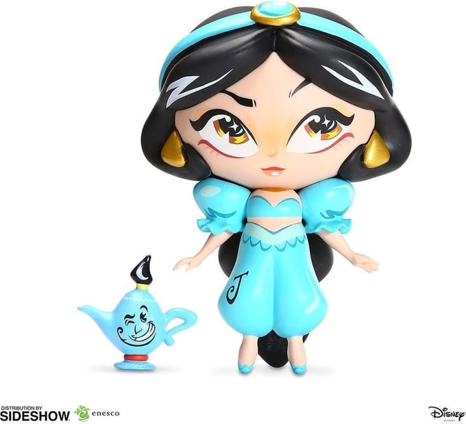 Disney: Aladdin - Jasmine with Genie Miss Mindy Vinyl Figurine