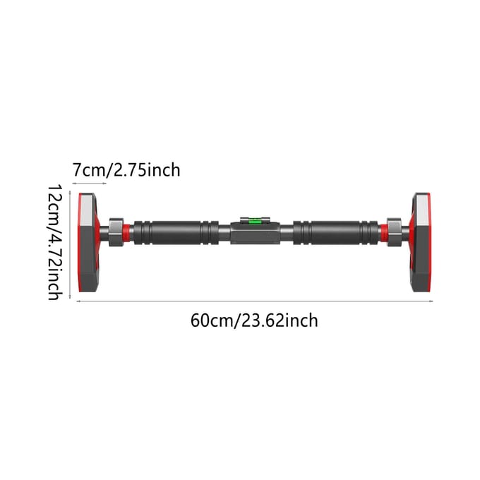 Chinning Dipping Parallel Bars Calisthenics Push-up Bar voor Gedomineerde Strozak voor Kar Muur Pull-up Bar Sportuitrusting Lichaam 1pcs gray