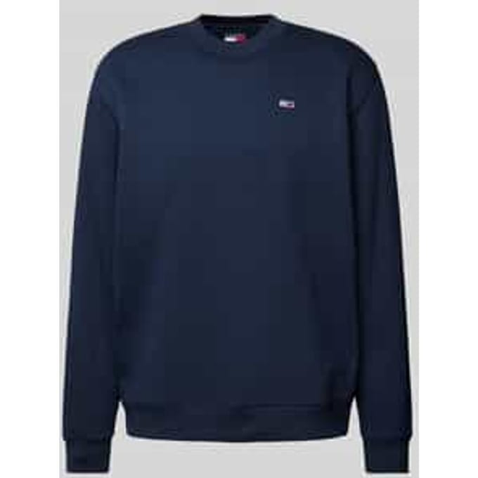 Sweatshirt met logostitching