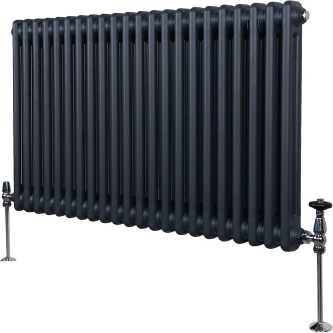 2-kolomsradiator - antraciet - 600x1012 mm - btu4276