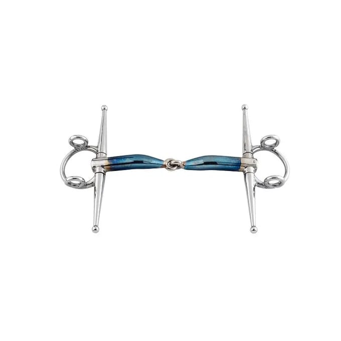 Naaldbit voor paarden Trust Sweet Iron Full Cheek Gag Locked 16