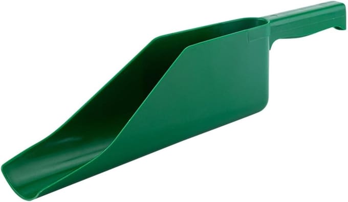 Reinigingsschep - Dakgootschep Tuin - Dakgoten Schoonmaken - Lange Handgreep - 40.5 cm - Groen