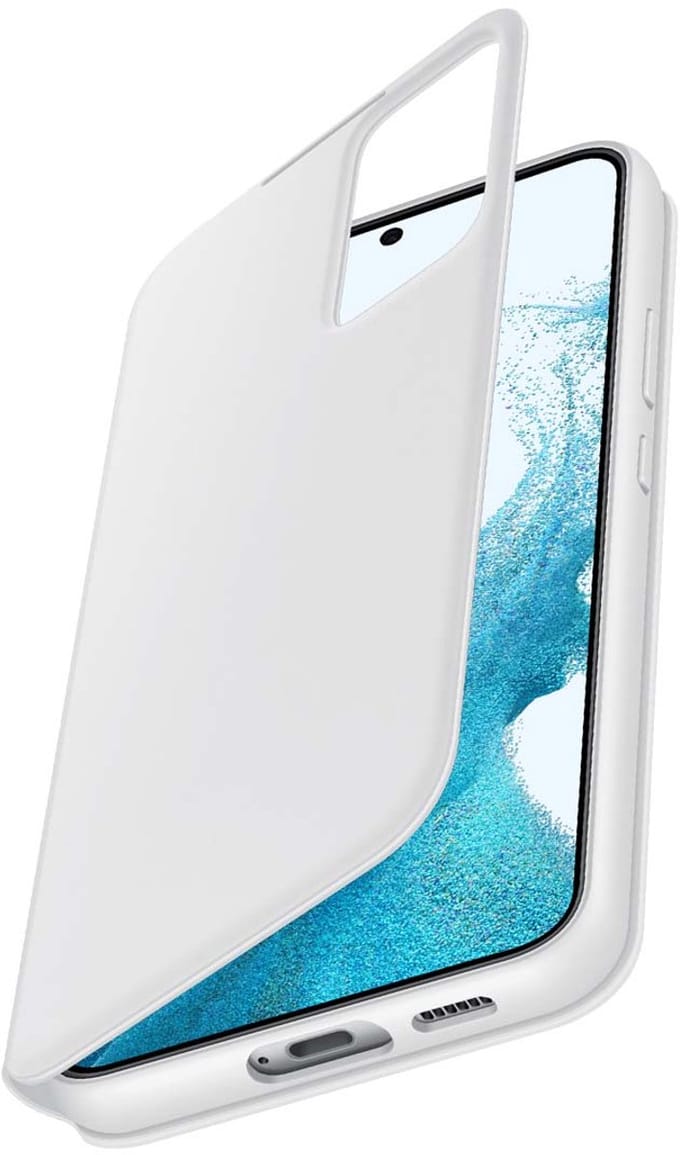 Samsung Smart Clear View Hoesje - Samsung Galaxy S22 Plus - Wit