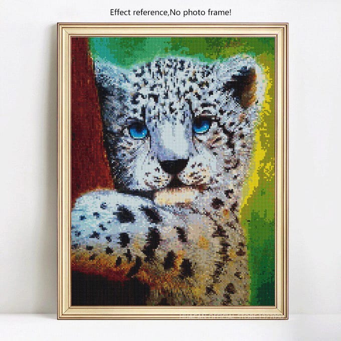 Volledige ronde diamant borduurwerk verkoop 5D Diy Diamond schilderij dierenfoto 20X30 black