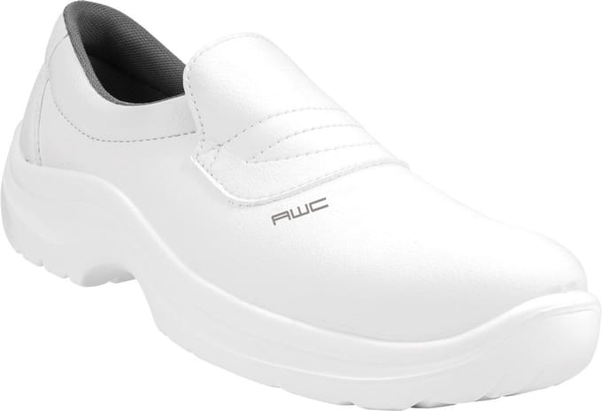 AWC Footwear Werk schoenen SRC-slippers in wit