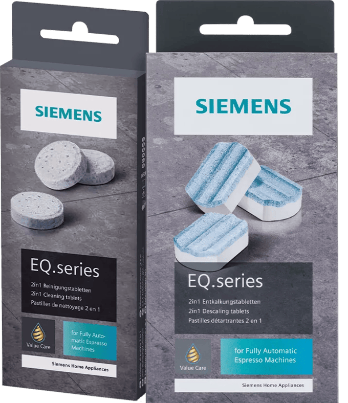 Siemens Ontkalkingstabletten + Reinigingstabletten