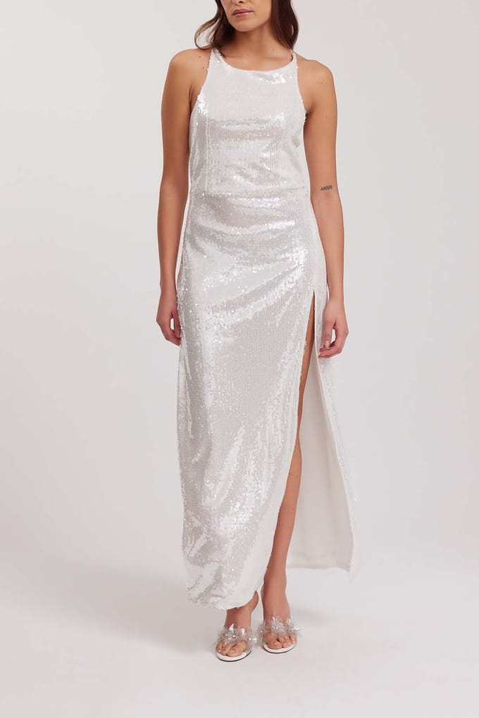 Anne Fontaine Anisette White Taglia: 36 | Maxi abiti Outlet | Donna | Bianco