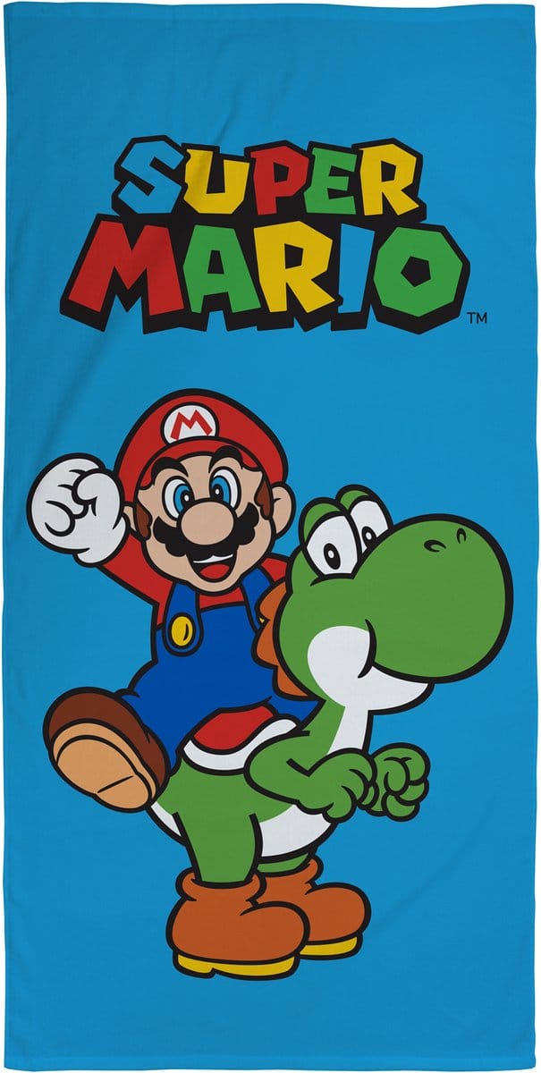 Super Mario Strandlaken Yoshi - 70 x 120 cm - Katoen
