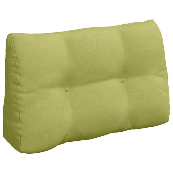 vidaXL Rugkussen Lichtgroen 80 x 24 x 50 cm Stof