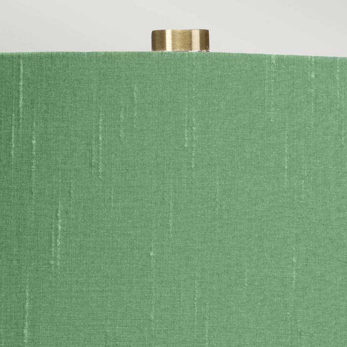 Elstead Lighting LED Tafellamp ISLA | 1X E27 Max 60W | Aged Brass, White, Green