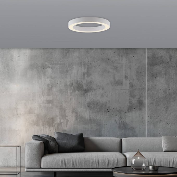 LED plafondlamp PURE Lines, Ø 35 cm, wit, CCT