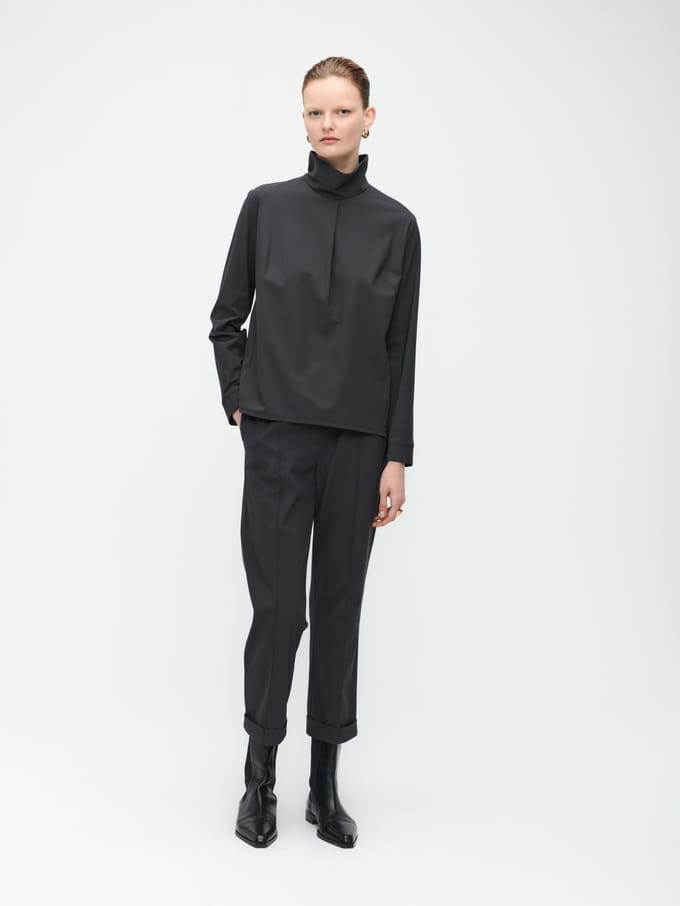 Dolche Vita Top Technical Jersey | Dark Grey - Dark Grey / M