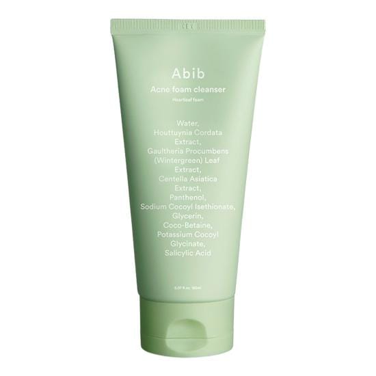 Abib - Acne Foam Cleanser Heartleaf Foam - Gezichtsreiniger