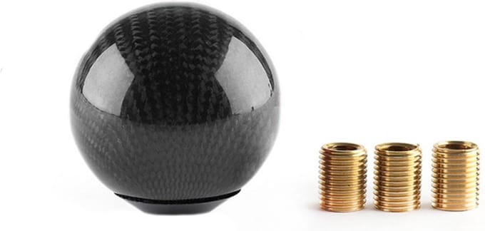 SK-Import Pookknop 51mm Carbon