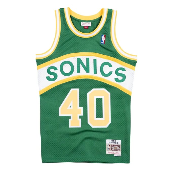 Jersey Seattle Supersonics nba
