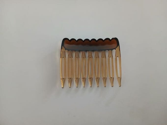 Le Sjalerie Dames Meisje Zijkam Mini Bruin