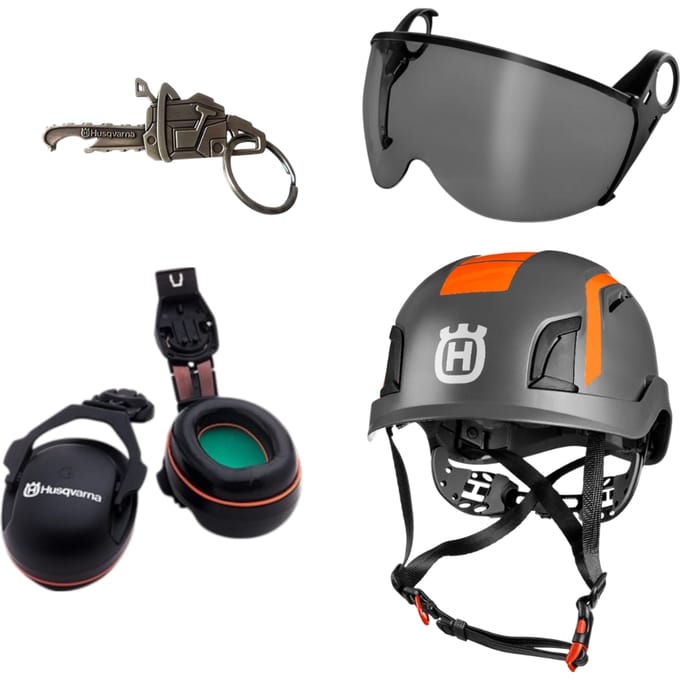 Husqvarna spire vent helm compleet smoke