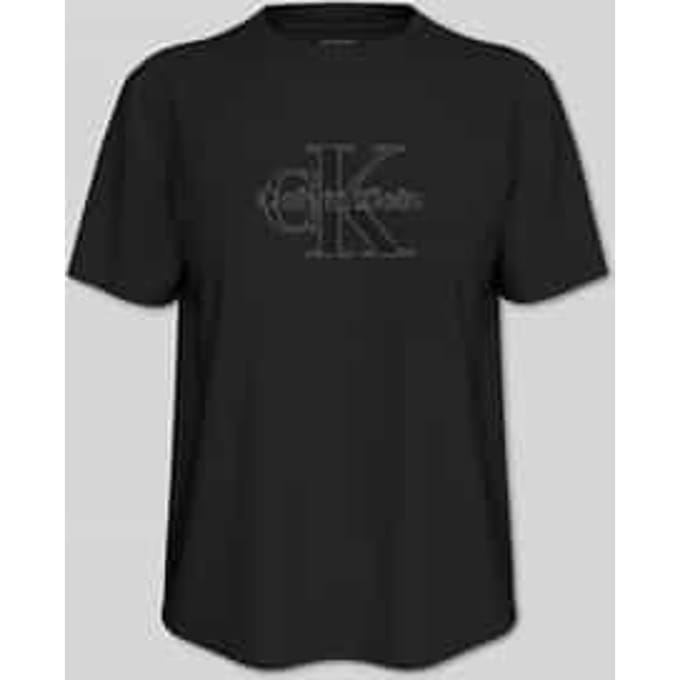 Regular fit t-shirt van puur katoen