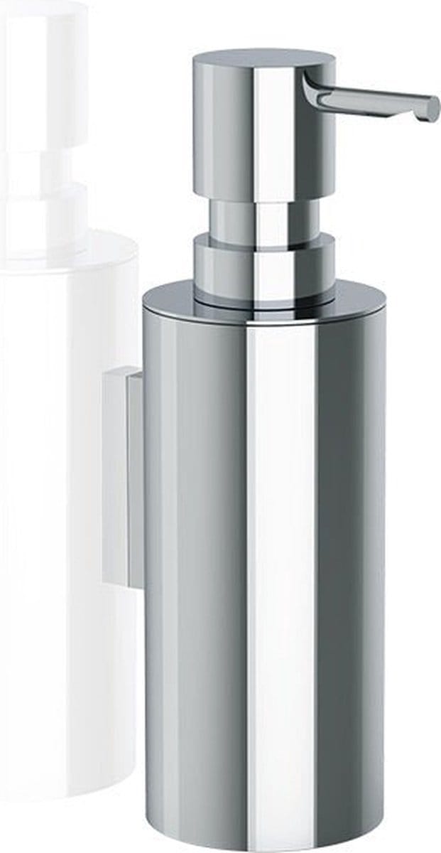 Zeepdispenser wandmodel - MK WSP, chroom.