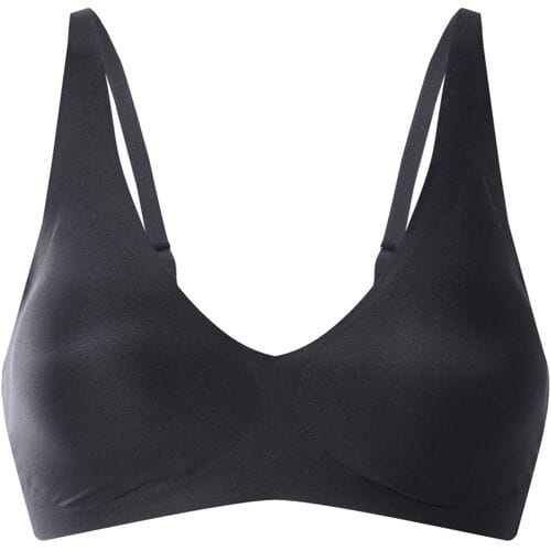 ESMARA Dames lasercut-bh zonder beugels - onzichtbaar & seamless (Zwart, S (36/38))