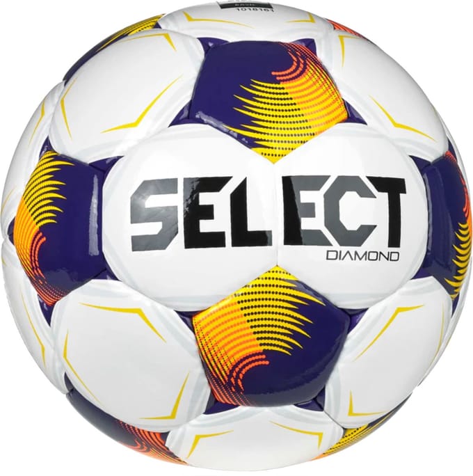 Select Diamond V26 FIFA Basic Ball, Unisex, Wit, Bal naar voetbal, maat: 4