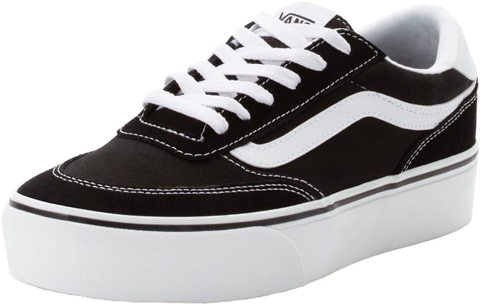 VANS Damen Brooklyn Ls Platform Sneaker Schoenen Leder VN000DC4BA2