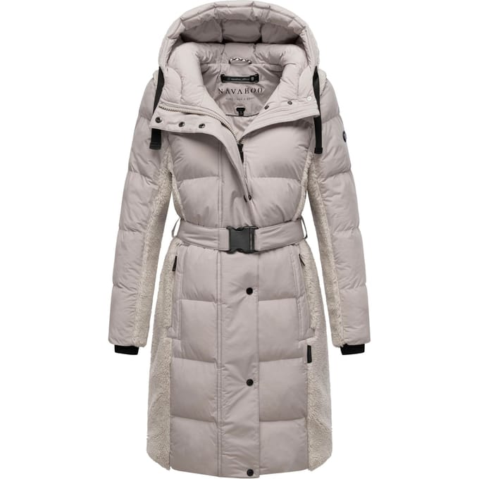 Navahoo dames wintermantel Funkelteddy – stijlvol, warm & modern