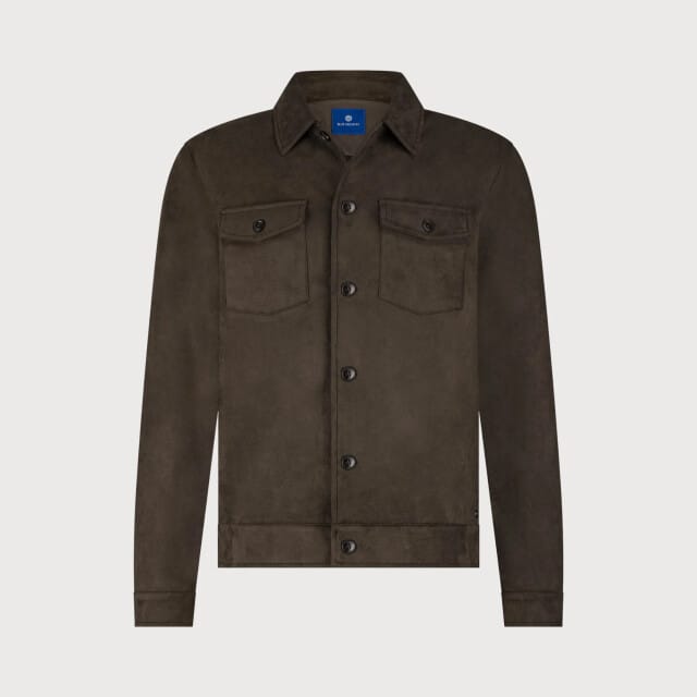Blue Industry Het suède look overshirt |