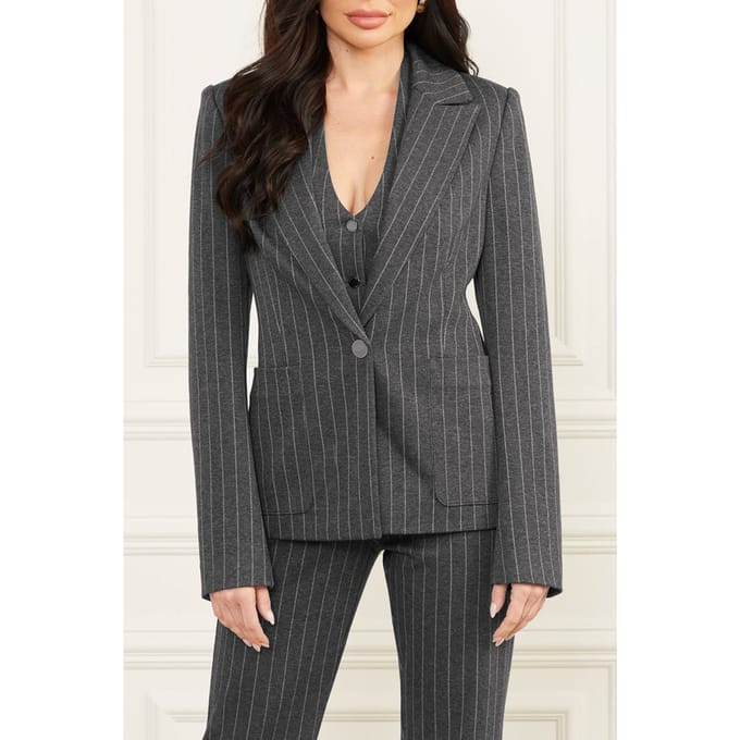 GUESS Marciano By  Hayden Blazer Heather Grey Maat: 44 | Blazers Outlet | Dames | Grijs