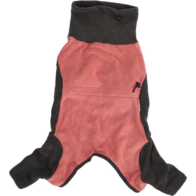 Hond Jas Hond Jas Elastisch Polyester Hoge Hals 4-Potig Hond Winterkleding met Verstelbare Gesp S(for 2-4kg) black