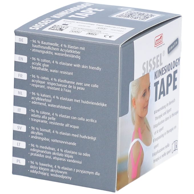 Sissel® Kinesiology Tape 5 cm x m Beige 1 Verband