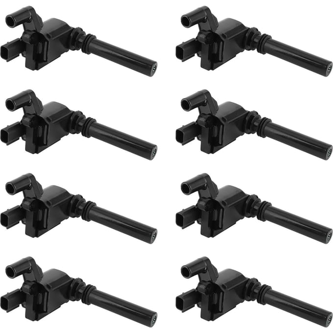 8 pièces Bobines d'allumage 56028394AD Remplacement Convient pour Dodge Durango Magnum Ram 1500 2500 3500 black