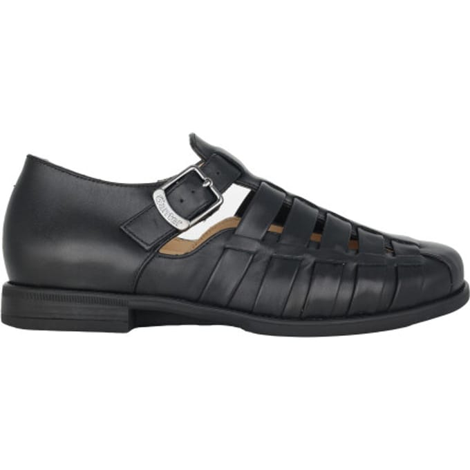 Ganter Greg - heren sandaal - Zwart - maat 42 (EU) 8 (UK)